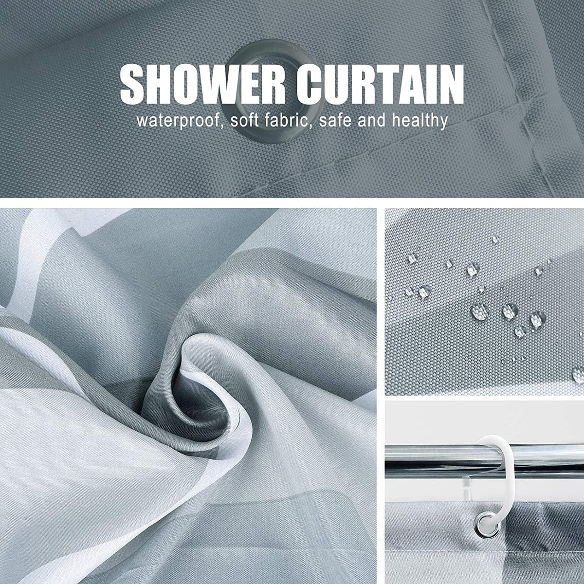 Camping Tent Shower Curtain 66x72 inch Z883257