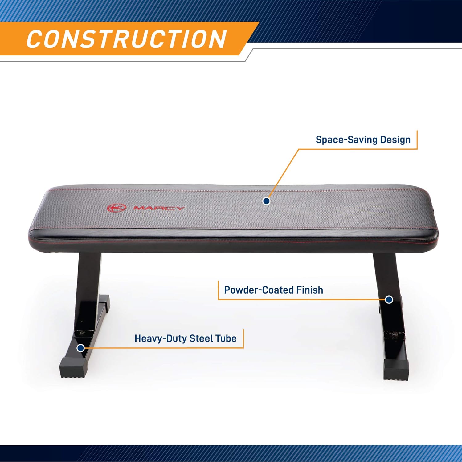 Black Weight Bench, 600 lbs Capacity, Pack of 2 O963
