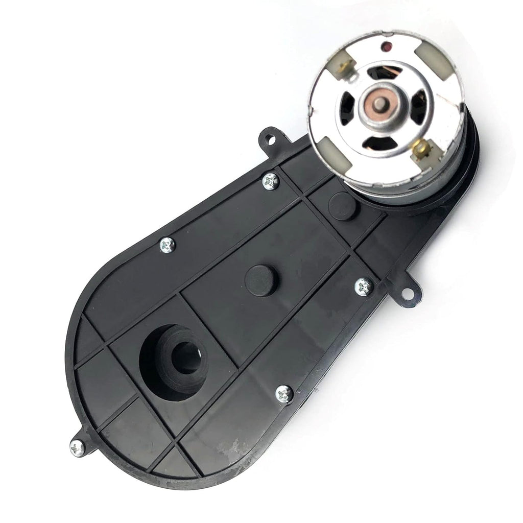 12V 550 Gearbox High Torque DC Motor for Kids Ride on Car Parts, Pack of 2 I990