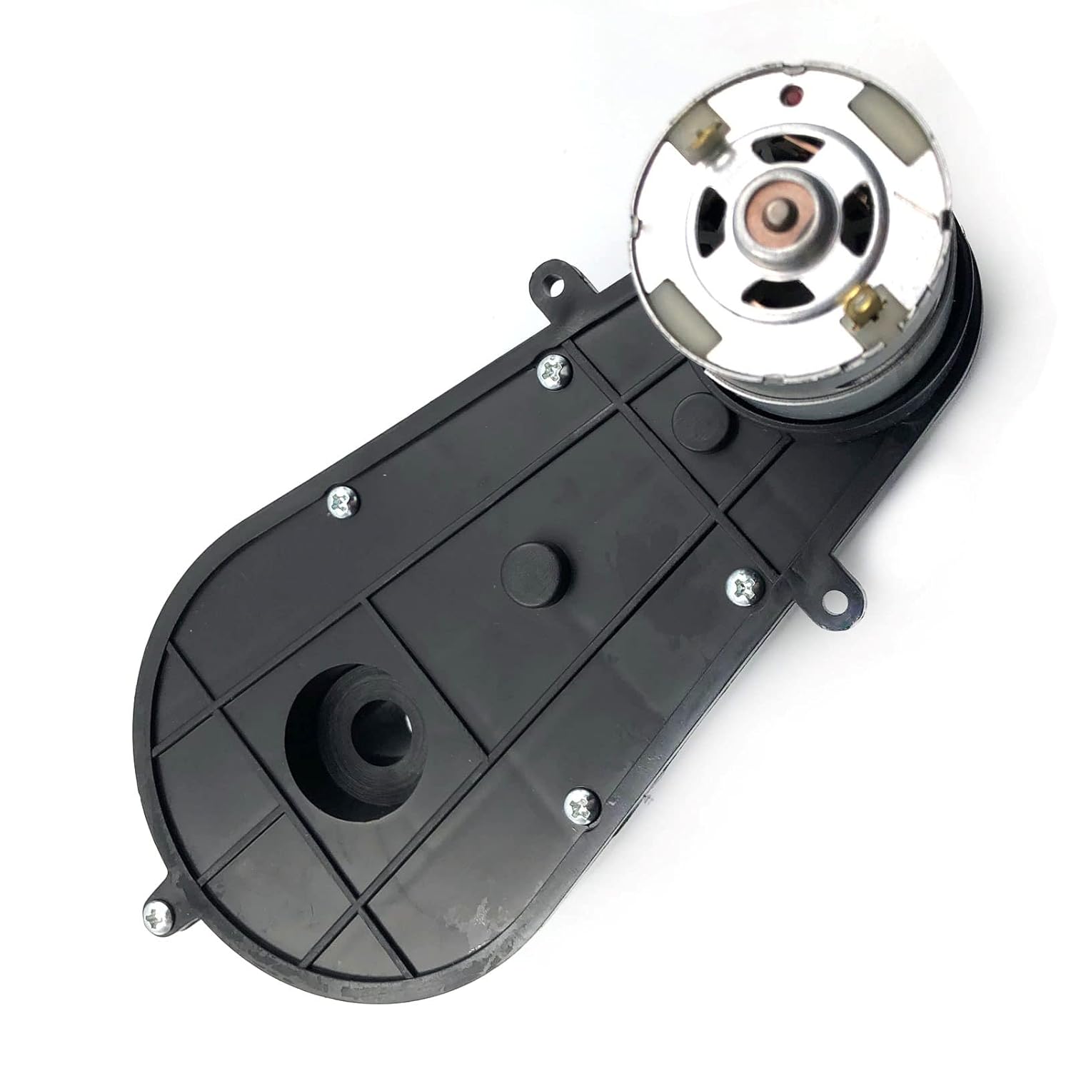 12V 550 Gearbox High Torque DC Motor for Kids Ride on Car Parts, Pack of 2 I990
