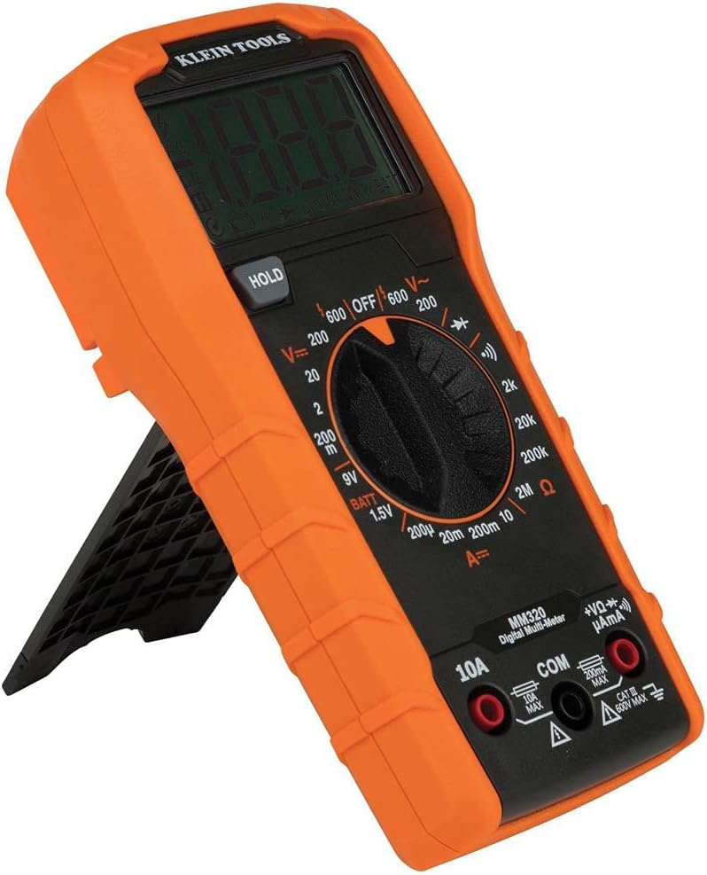 Non-Contact Voltage Tester Digital Multimeter Receptacle Tester with Carrying Case H251