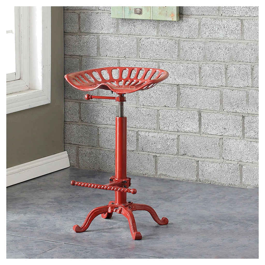 Red Hunter Metal Adjustable Counter Stool P71164