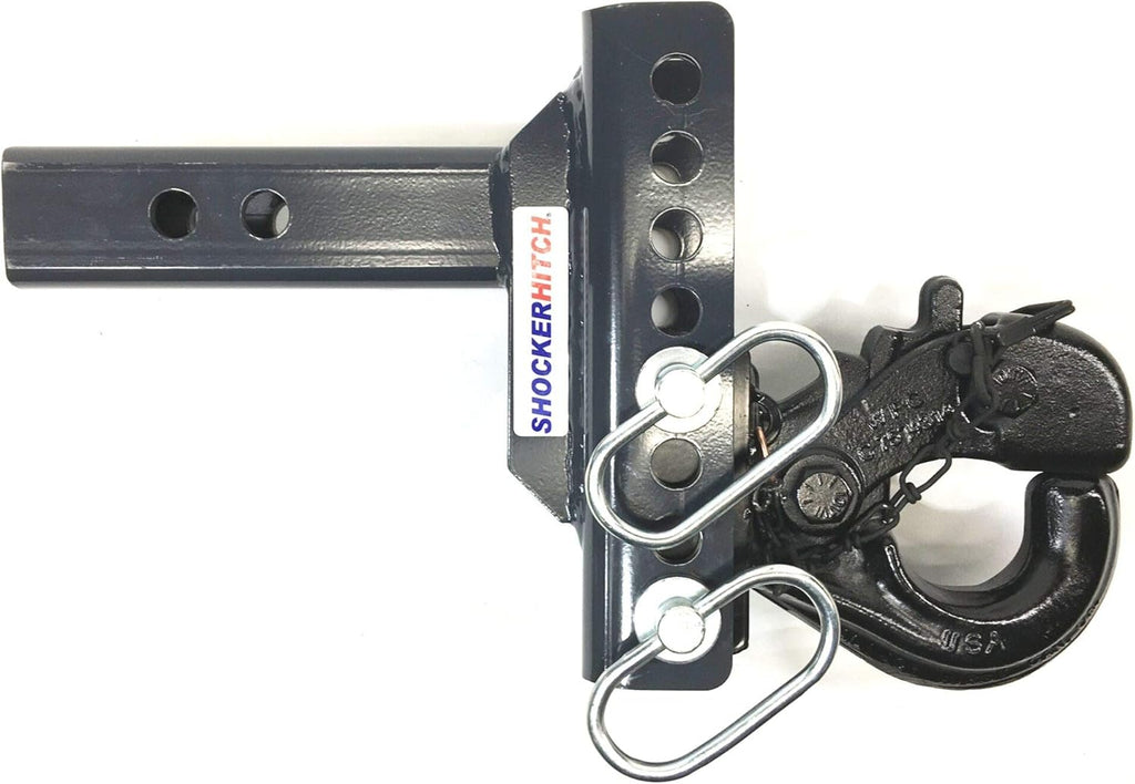 Pintle Hook Drop Ball Mount 12,000 lbs, Fits 3" Hitch Q258430