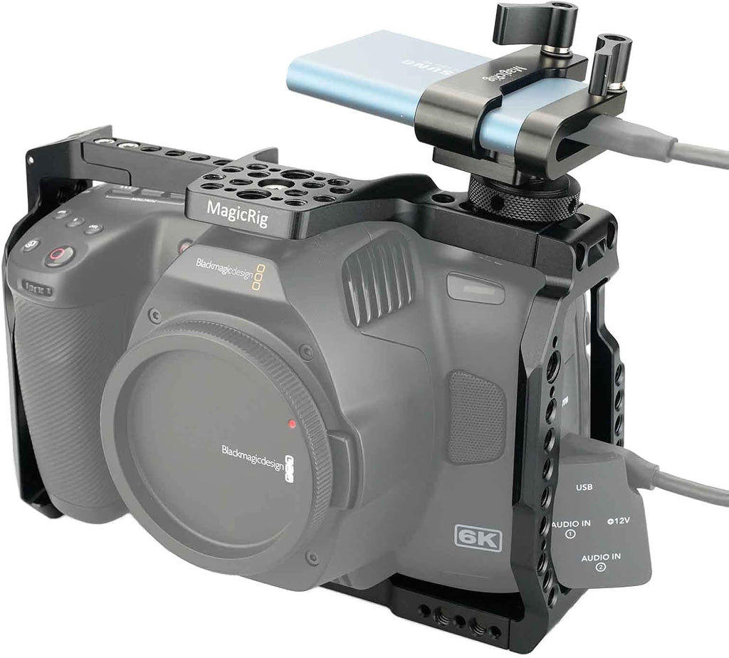 BMPCC 6K Pro Cage with T5 SSD Mount J6700
