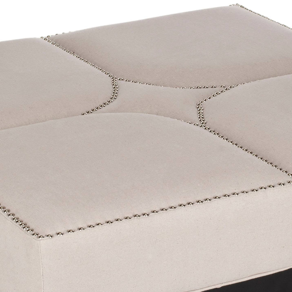 Taupe Cocktail Ottoman V264492
