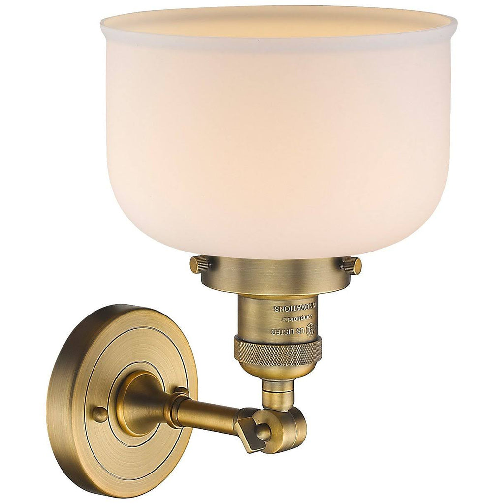 Large Bell 1 Light Sconce LED (Brass) A8059