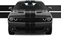 Dual 8" Racing Stripes for Dodge Challenger 2008 to 2019 Pack of 2 O805