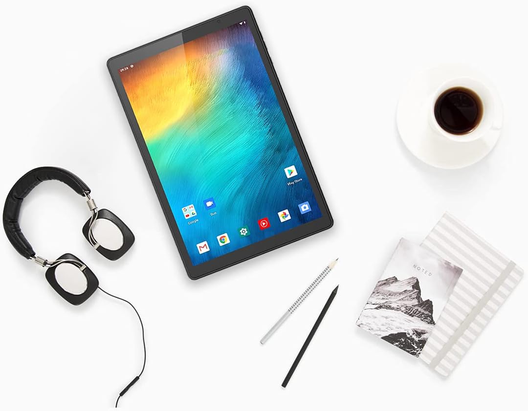 10.1" WiFi Tablet Quad CORE 64-bit Android 11.0 LCD Display Bluetooth 4.2 Touch Panel B5434