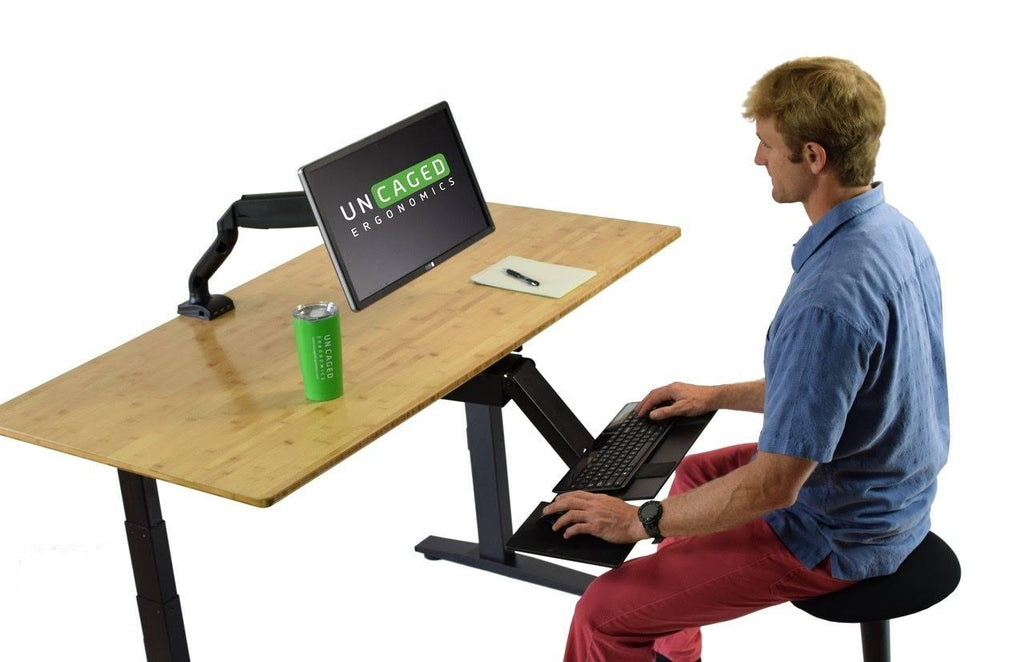Standing Desk Mobile Rectangular Electric B855