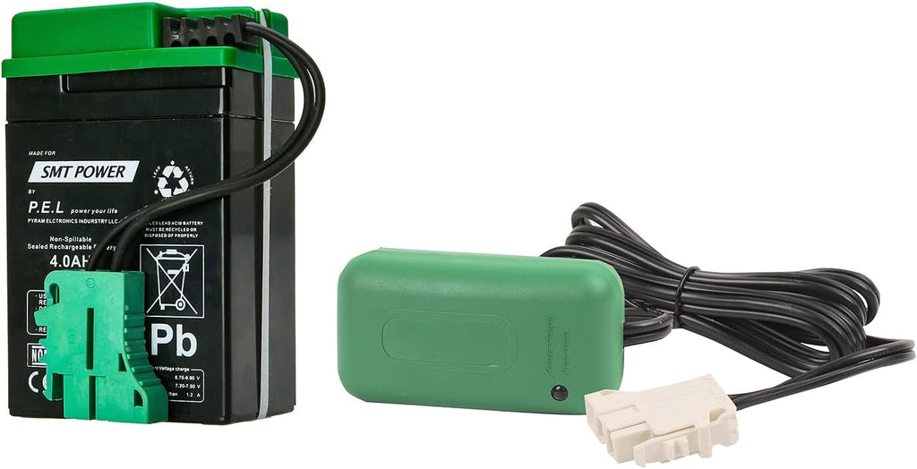 6V 4AH Battery + Charger Combo Kit Pack of 2 W5846