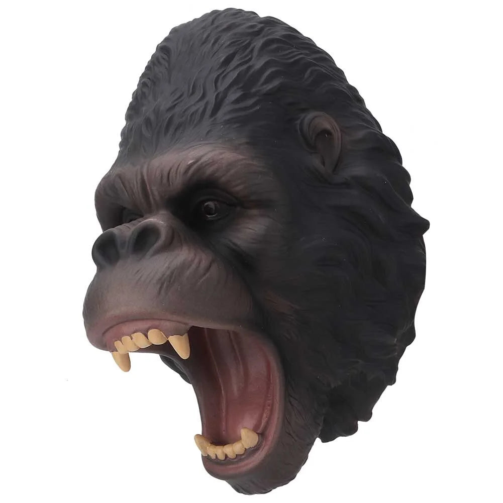 Realistic Plastic Orangutan Head Hand Toy H497895