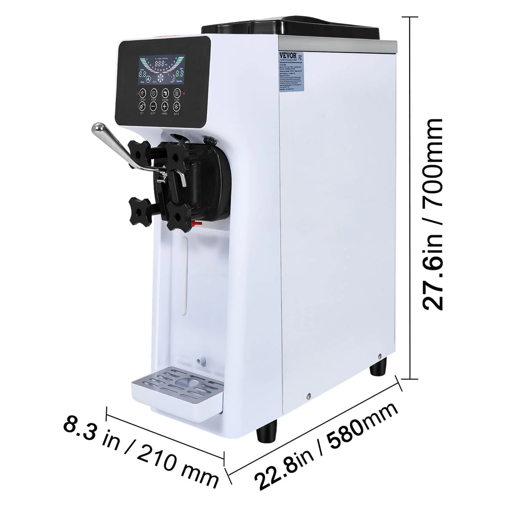 10L/H Soft Serve Ice Cream Machine J651