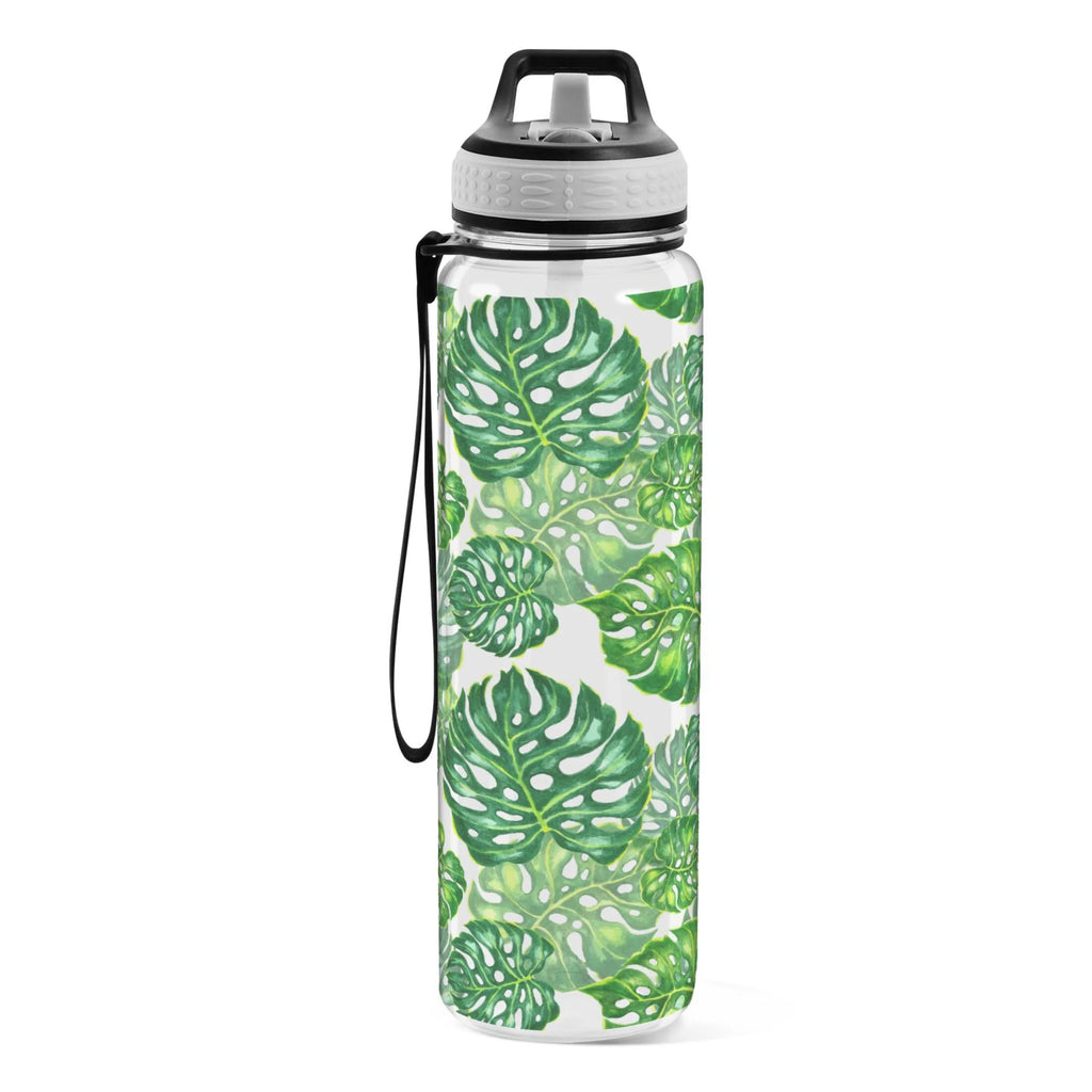 32oz Tritan Water Bottle with Straw Leakproof BPA Free Clear K7500