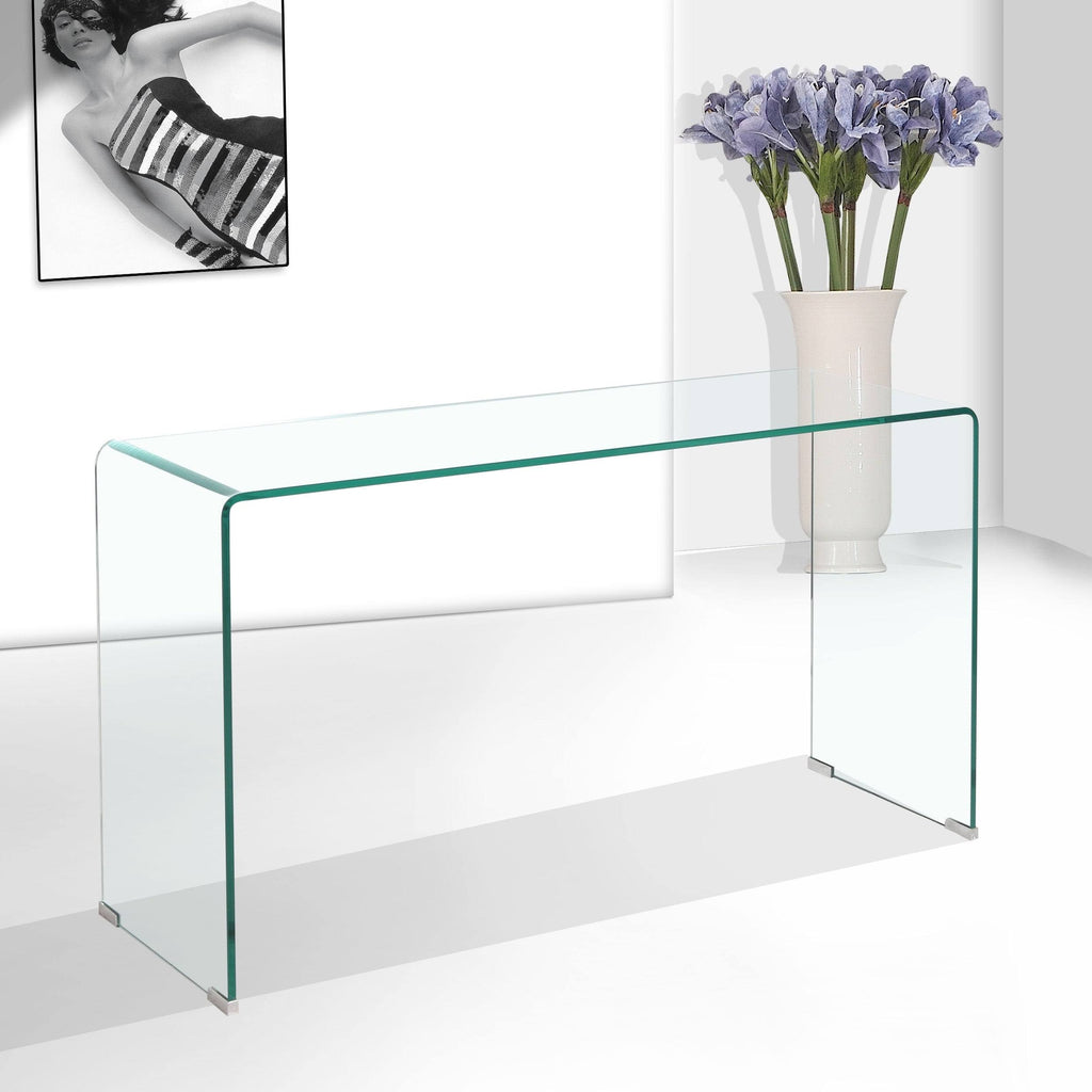 Glass Console Table W446