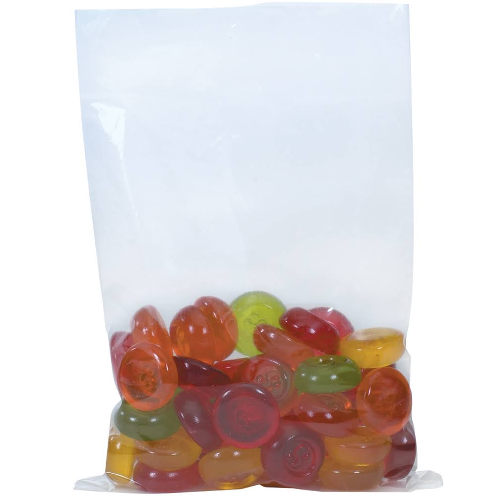 1.5 Mil Flat Poly Bags case/1000 U734917