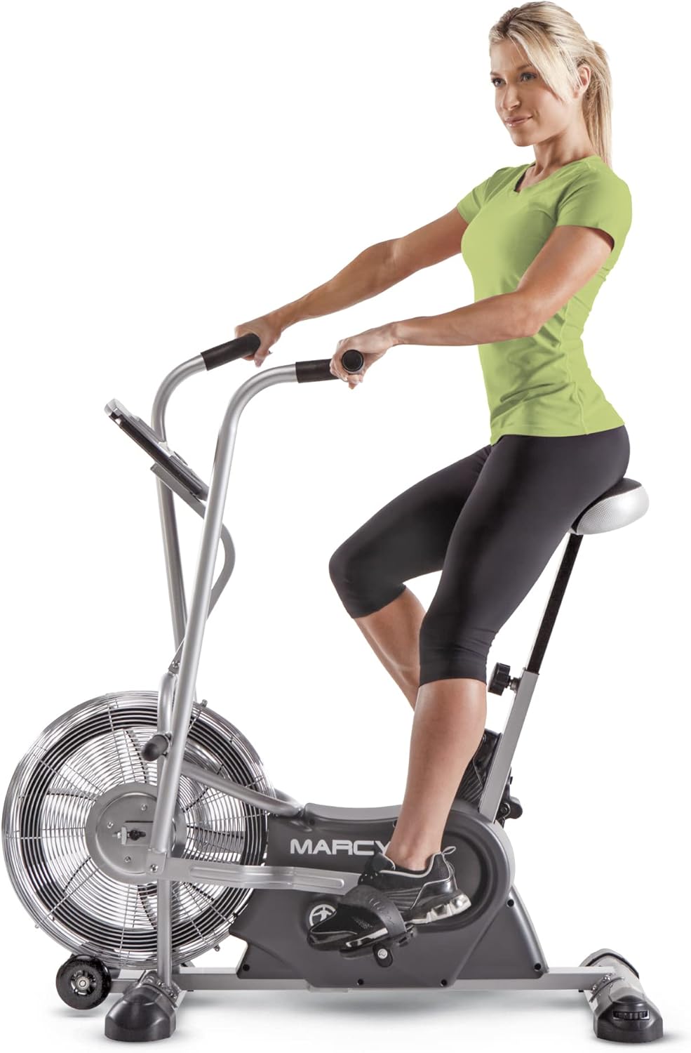 Black Upright Fan Bike D93465