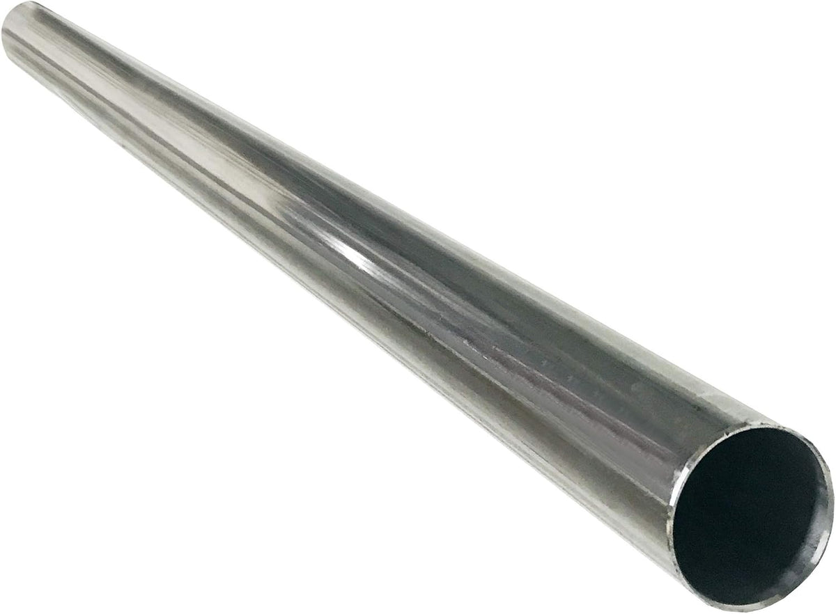 Stainless Steel Straight Exhaust Pipe 4" OD 5' Long Pack of 2 N86473