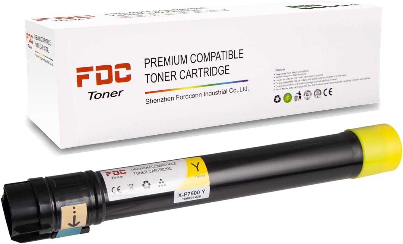 Compatible Cyan Toner Cartridges for Xerox Phaser 7500 Printers O89305