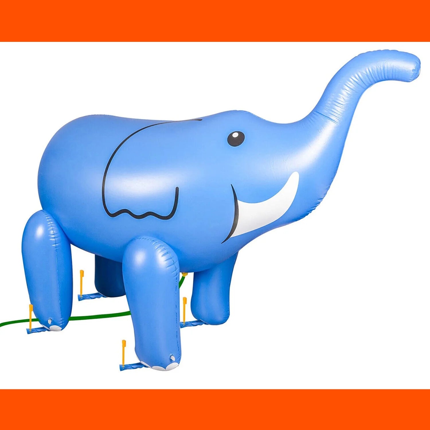 Blue Inflatable Elephant Water Sprinkler Toy V836540