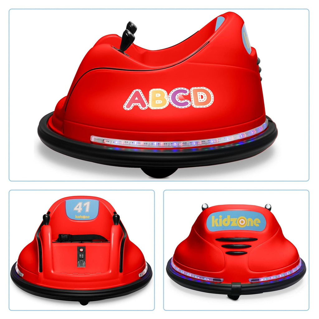 12V 2 Speed Bluetooth Electric Ride on Bumper Car with Remote Control S7340