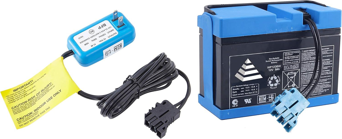 6V 4AH Battery + Charger Combo Kit Pack of 2 W5846