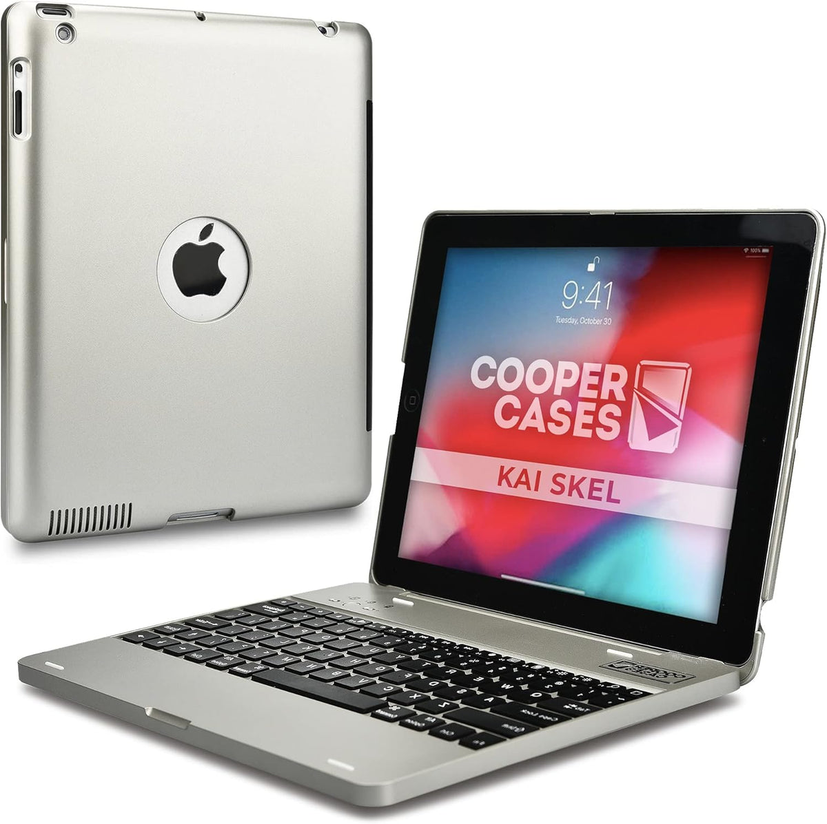 Bluetooth Wireless Keyboard Case for iPad 4 2013, iPad 3 2012, iPad 2 2012 A654539