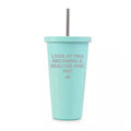 Teal 16 oz Stainless Steel Double Wall Insulated Travel Tumbler Z154