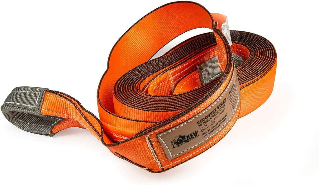 Mid-Size Kinetic Recovery Strap 3" x 30' U8904