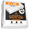 White Tarps 6 x 20 - Case of 5 Q85794