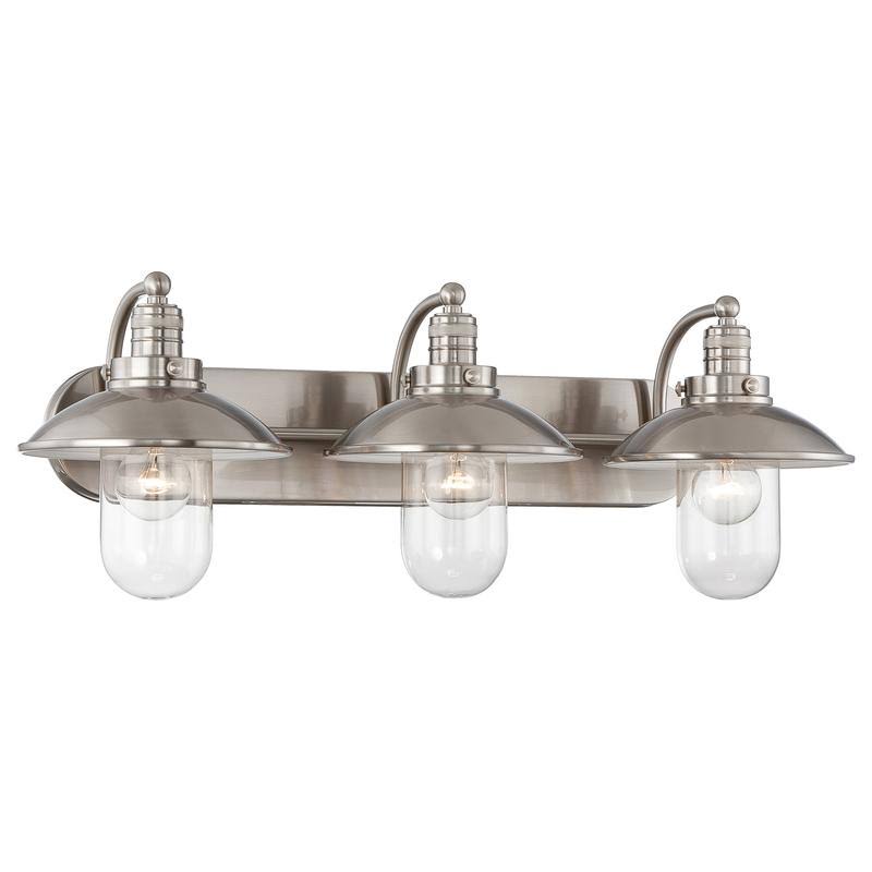 2 Light Bath Brushed Nickel H74985