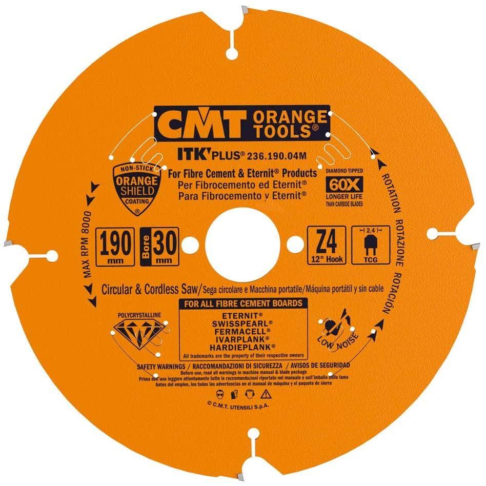 190mm Fiber Cement Blade for TS 75 M168