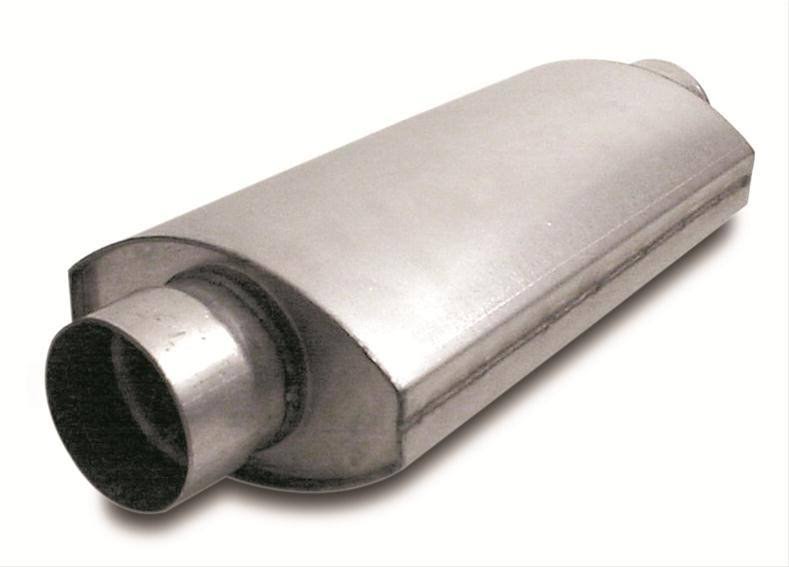 Oval Split Flow Mufflers, 3-1/2 inch L596354