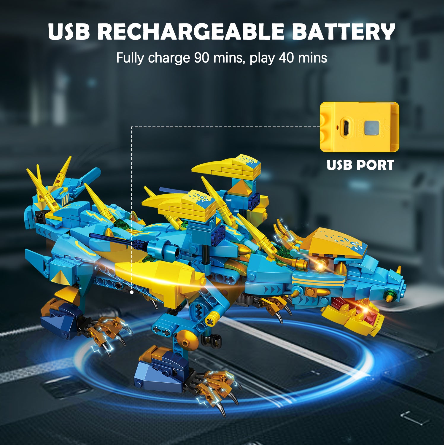 515Pcs Remote Control Building Blocks Set T944