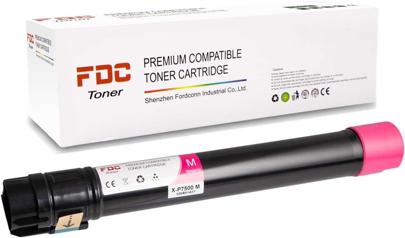 Compatible Cyan Toner Cartridges for Xerox Phaser 7500 Printers O89305