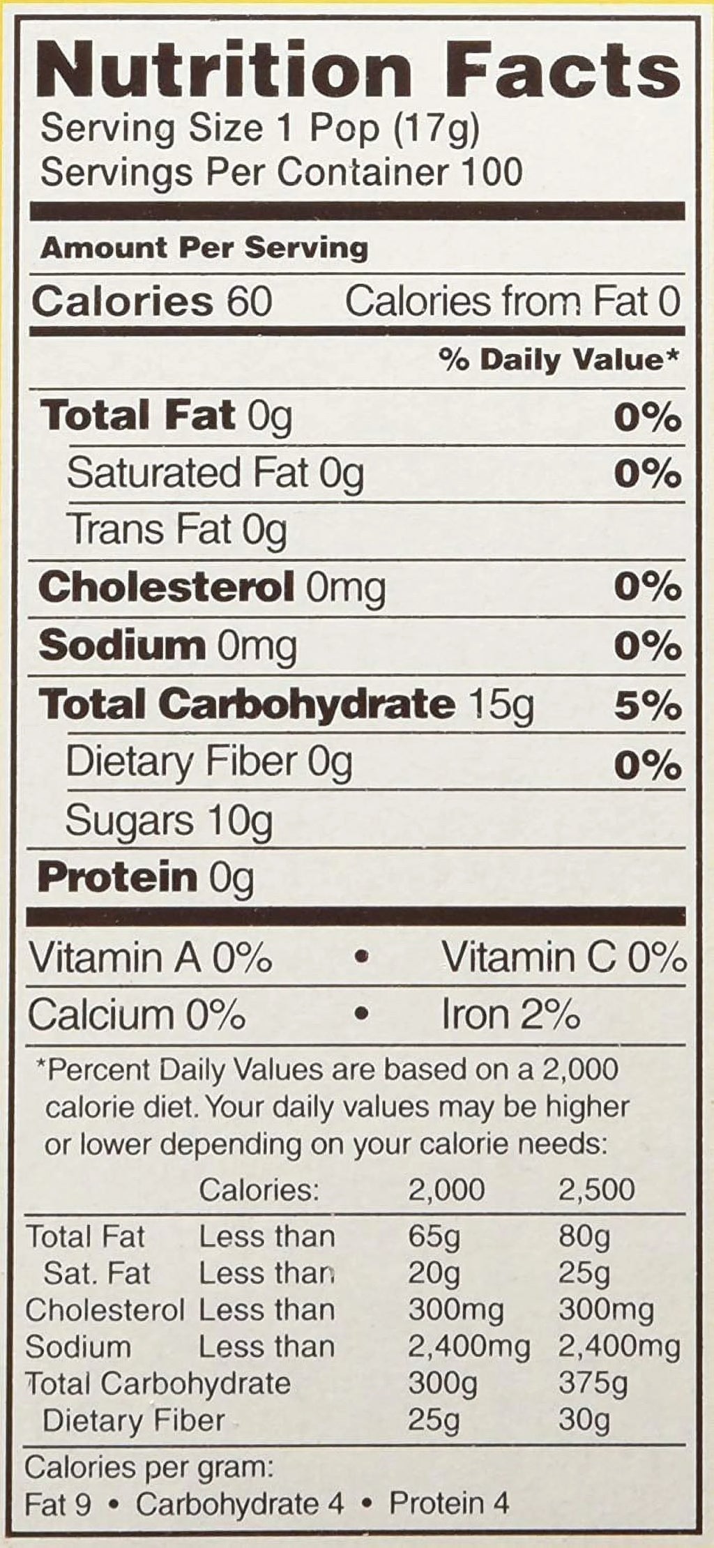 Tootsie Pops (60 oz., 100 ct.) Y865