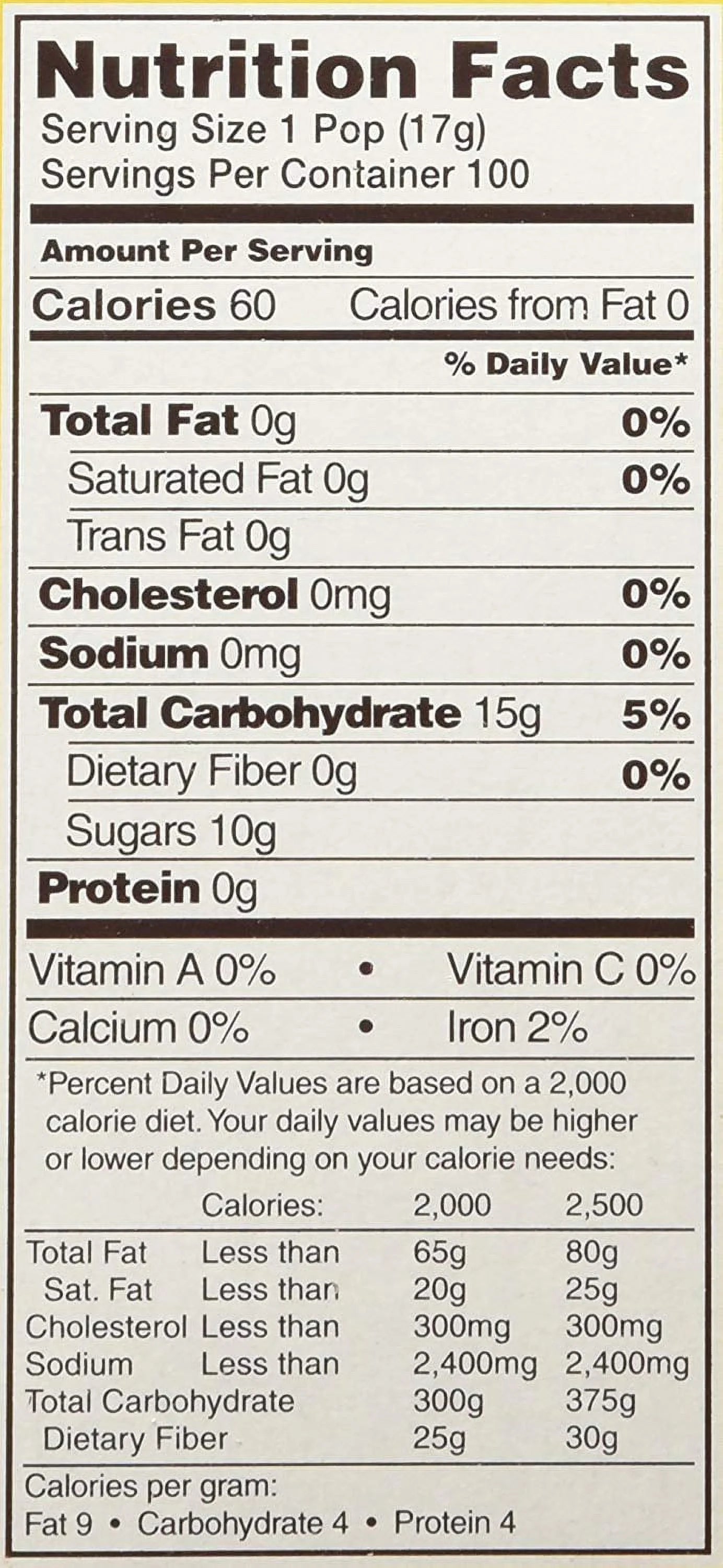 Tootsie Pops (60 oz., 100 ct.) Y865