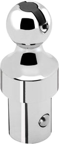 2-5/16" High Rise Pop-in Ball for Under-Bed Bolt-On Gooseneck Head, Silver R98326