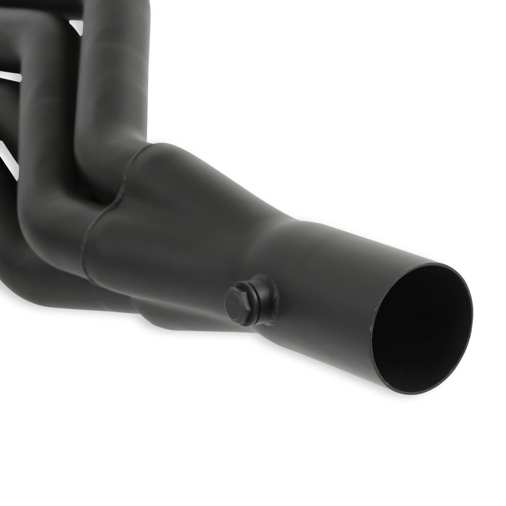 Black Painted Steel Mid-Length Headers A20335