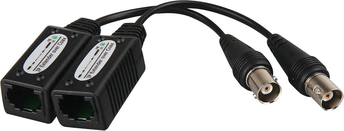 2 Pack IP Camera Video Extender Over Coaxial Cable V9064