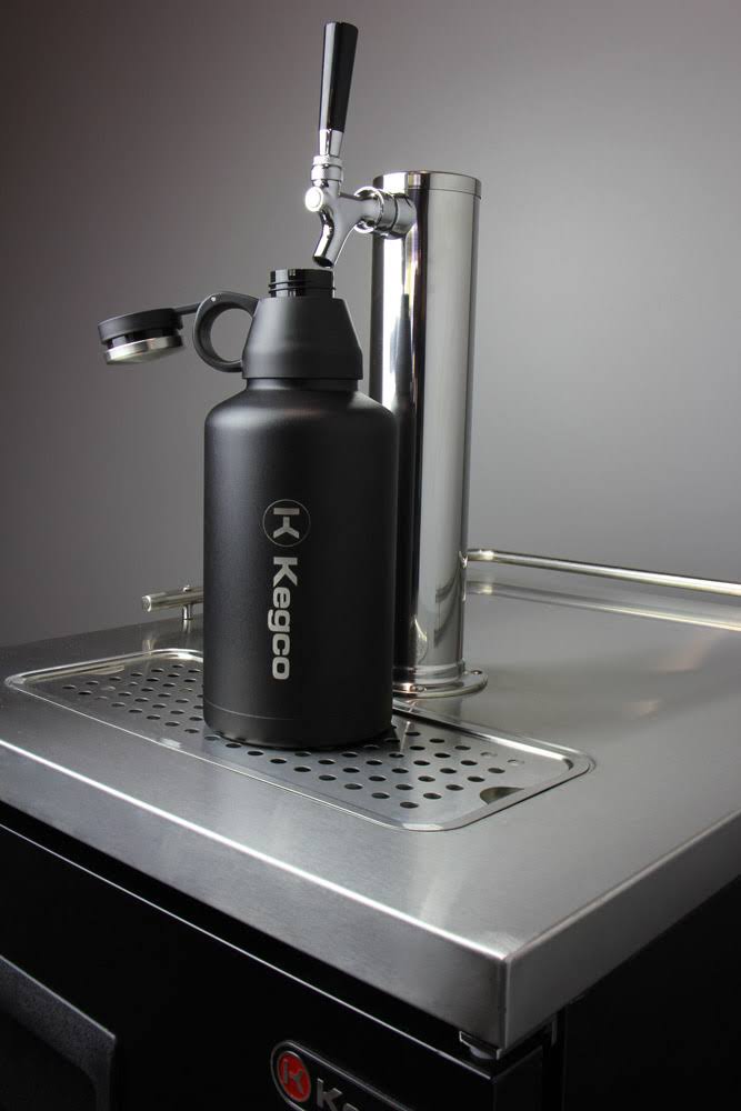 14x22 Tall Polished Stainless Steel 1-Tap Contact Quick Disconnect Homebrew Tower O82101
