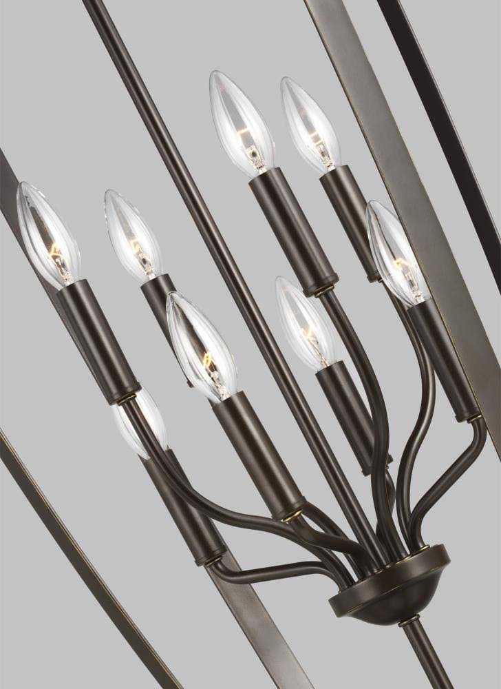Heirloom 8 Light Large Foyer D706