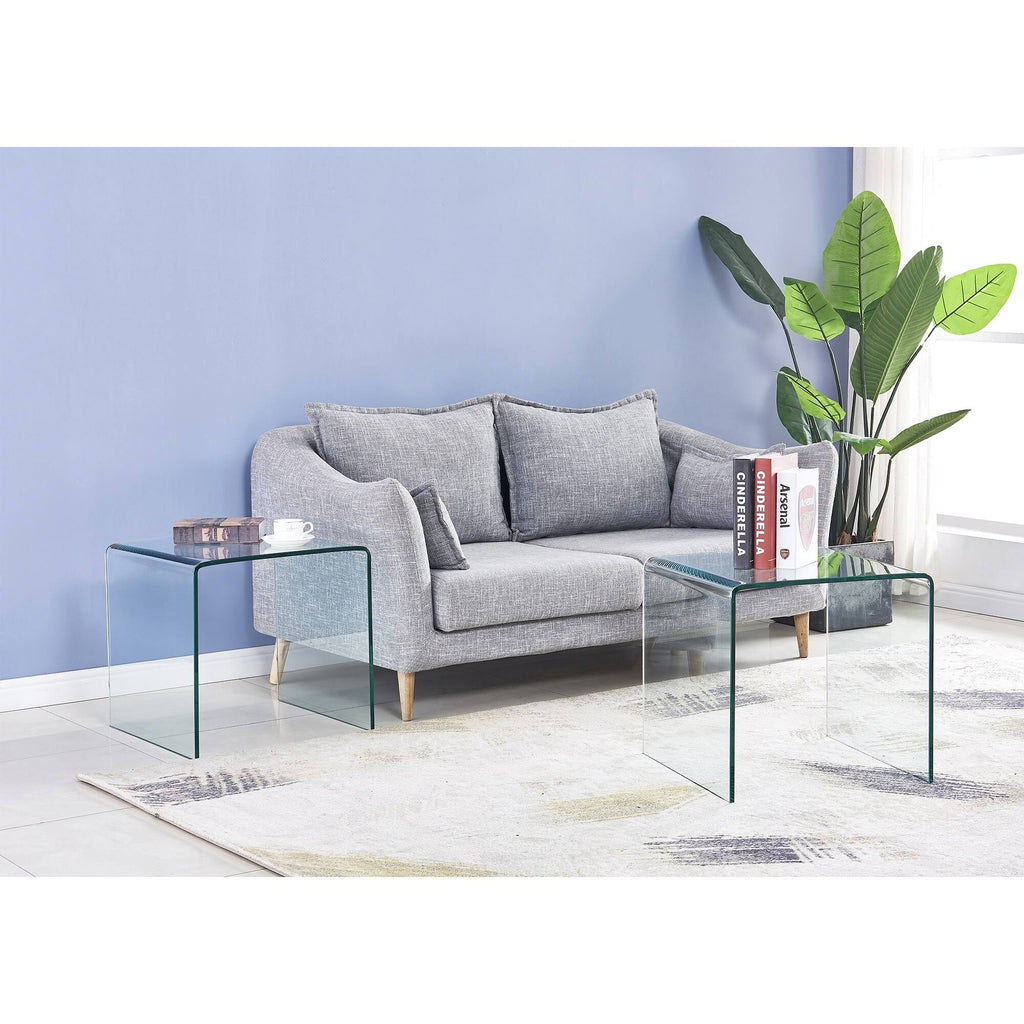 Glass Console Table W446