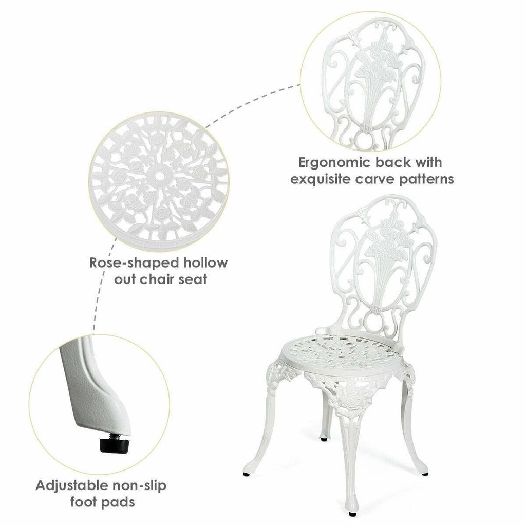 3 Pcs Patio Bistro Set P2706