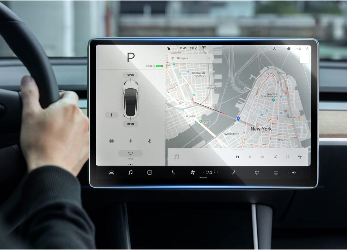 17 Inch Tempered Glass Screen Protector for Tesla Model S/Model X J383