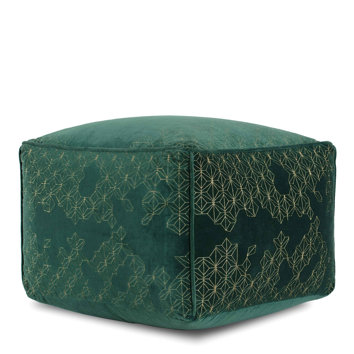 Emerald Square Pouf K523