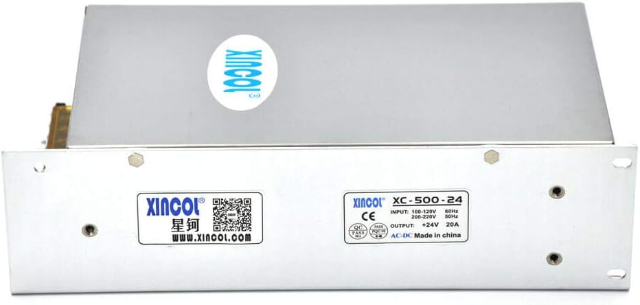 AC to DC Converter 500W Switching Power Supply Transformer Regulated, Pack of 2 W741231
