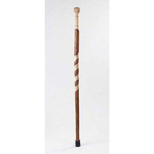 Twisted Sassafras Turned Knob Walking Cane N886915