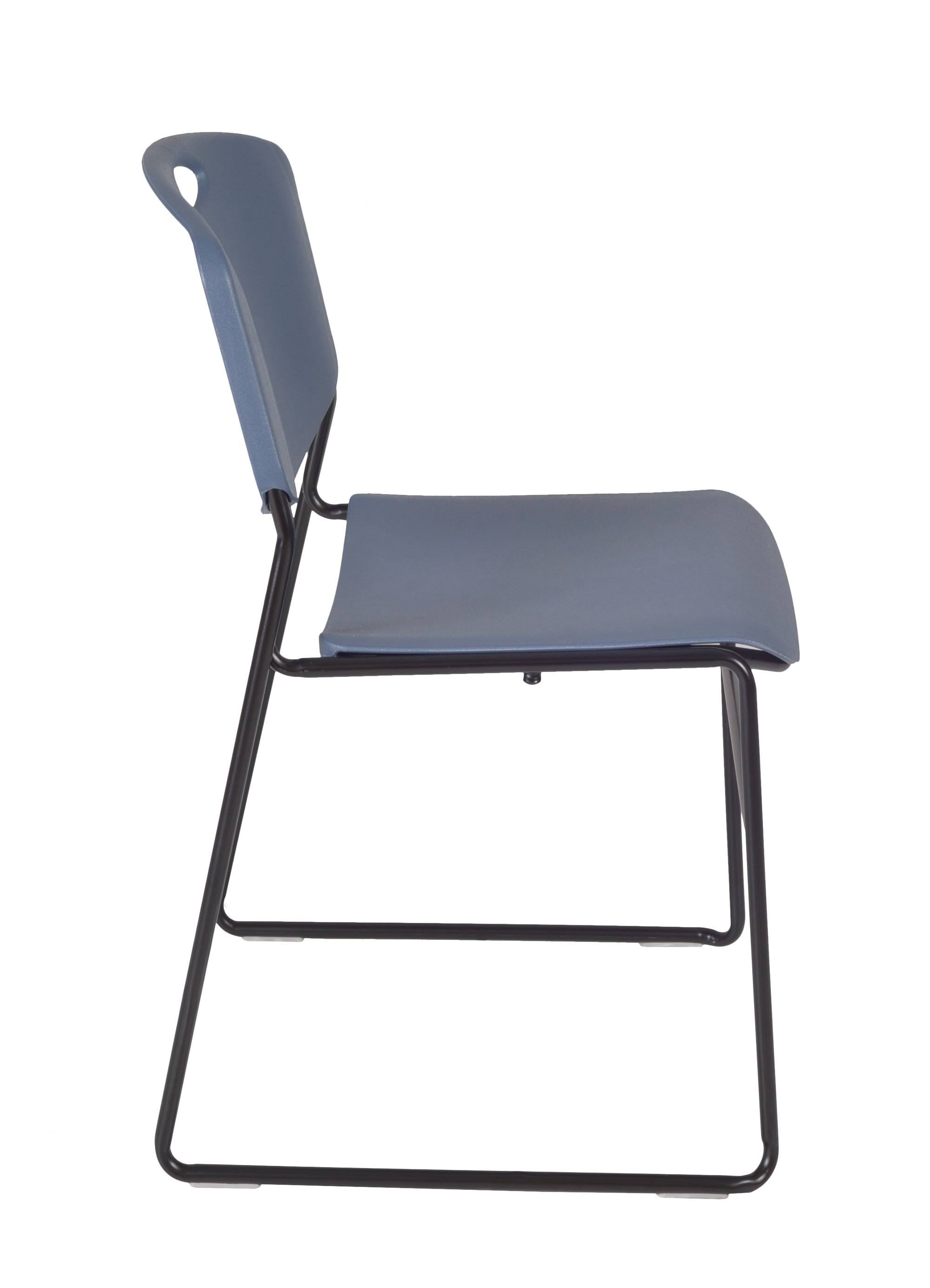 42x22 Round Breakroom Table with 4 Stack Chairs U17708