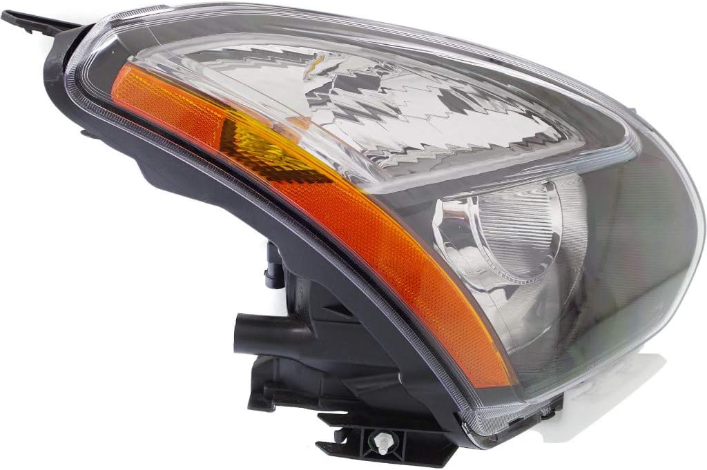 Headlight for Nissan Rogue 2014 2015 Passenger Side Halogen Black J975