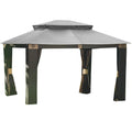 Slate Gray Replacement Canopy Top Cover for 10' x 12' Gazebo I173